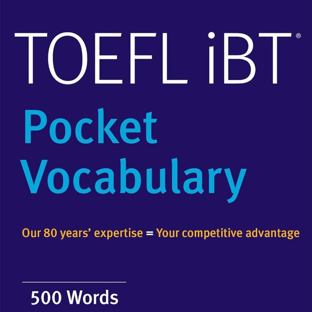 TOEFL Pocket Vocabulary 600 Words+420 Idioms+Practice Questions Kaplan Test Prep